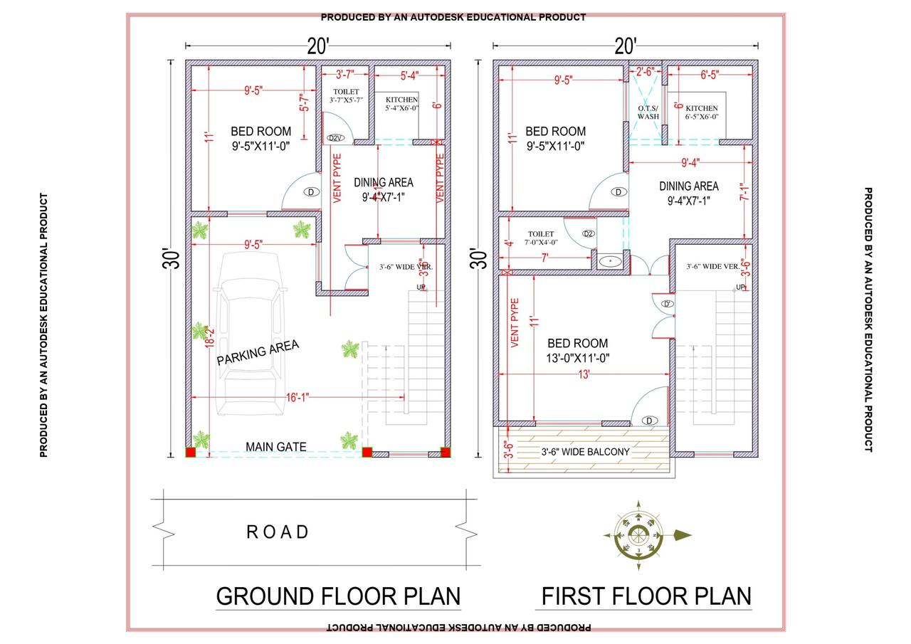 20'X30' (North Facing Plot) Mohammad Abdul - Ghaziabad