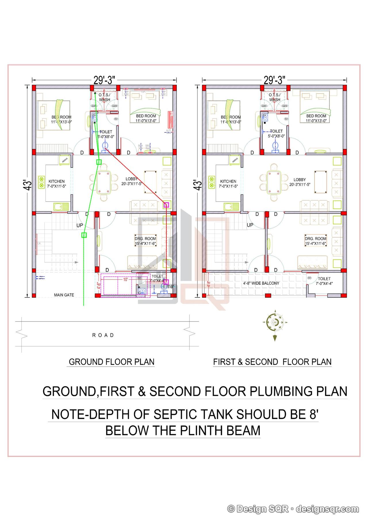 Akshay Pandey - Ghaziabad - 29'X43' (G+2)