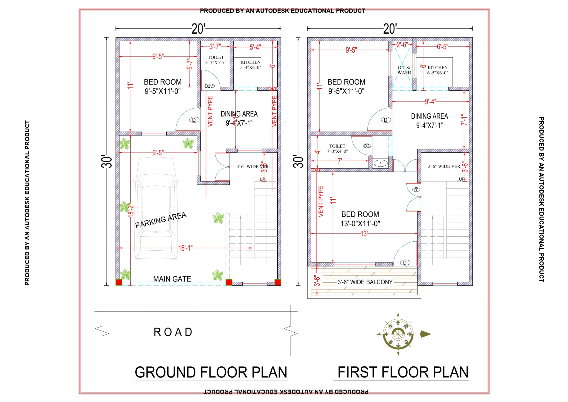 20'X30' (North Facing Plot) Mohammad Abdul - Ghaziabad