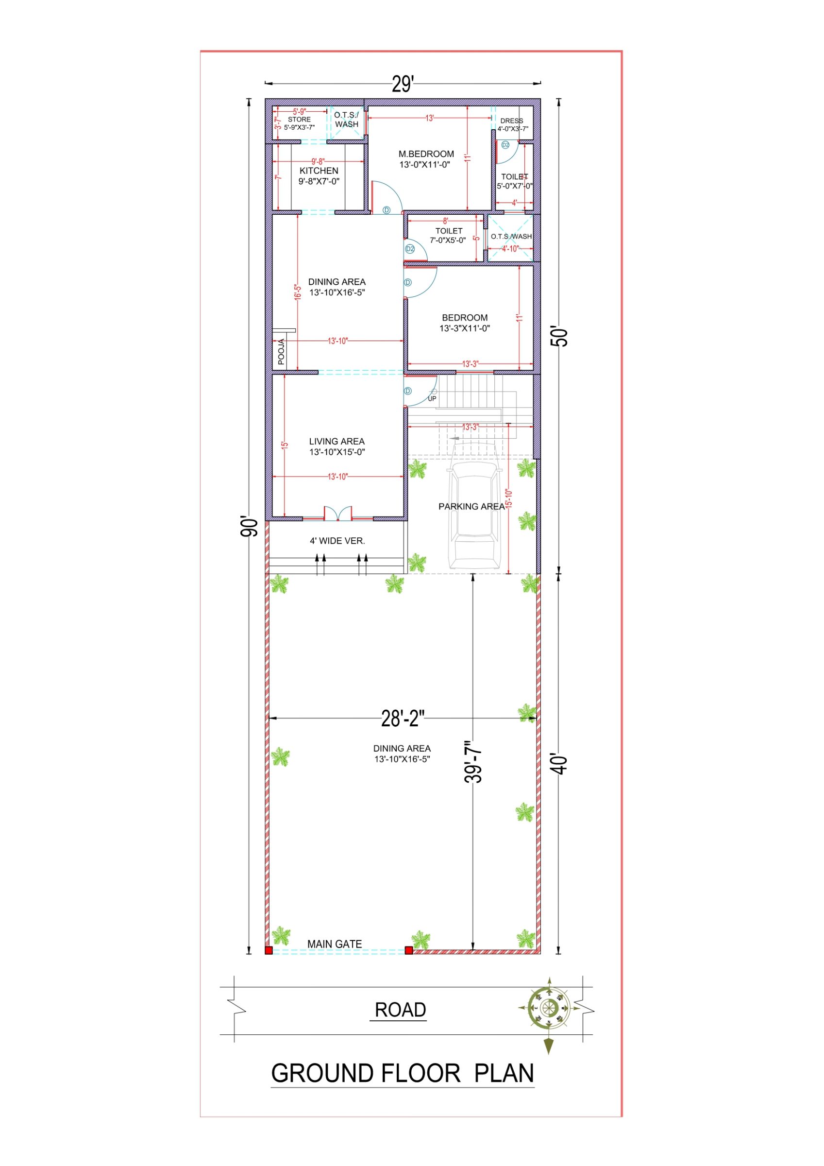 29'X50' (North Facing Plot) Sunil Kumar Sir - New Delhi