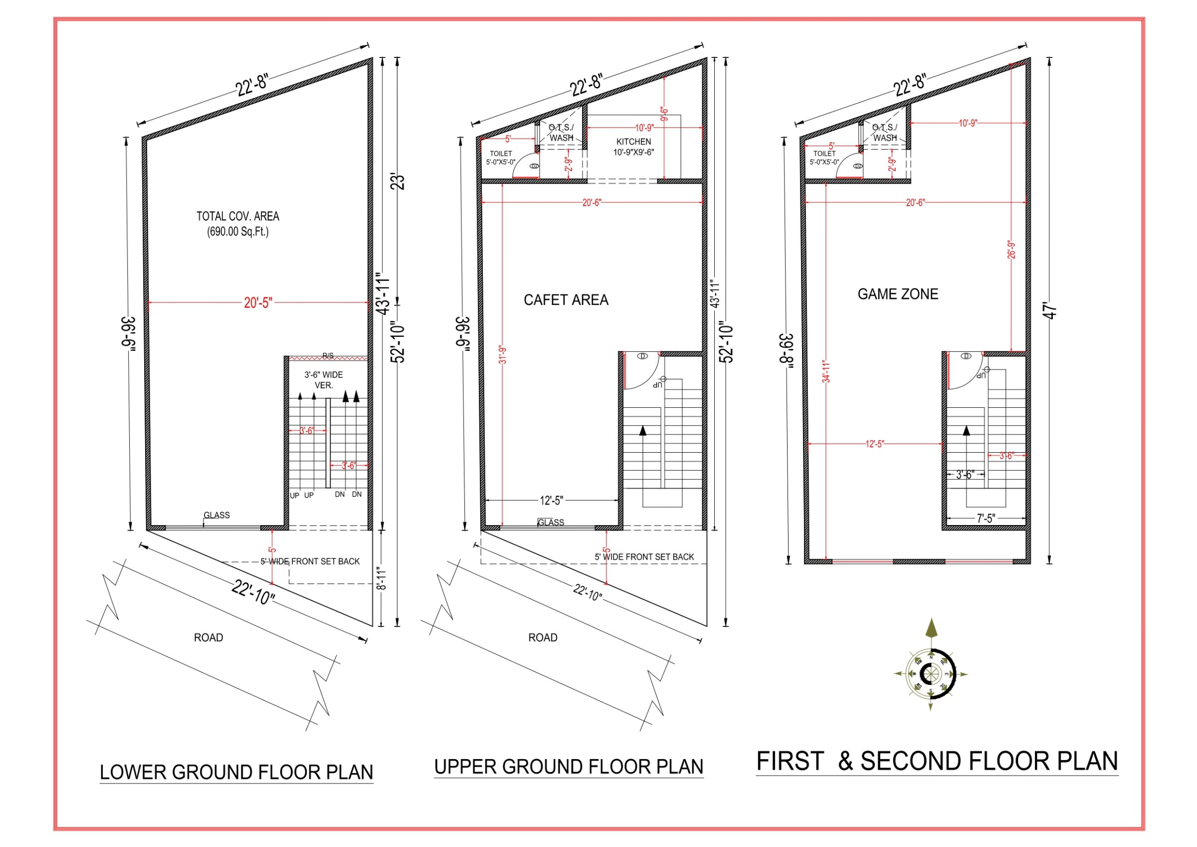 23'X44' (North Facing Plot) Panna lal Kumar - Gorakhpur